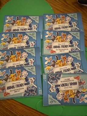 Disney collector stickers pack of 8 NWT loblaws Shoppers